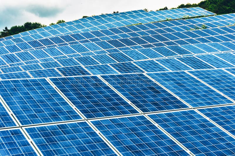 Solar energy farm royalty free stock images Solar energy farm royalty free stock images