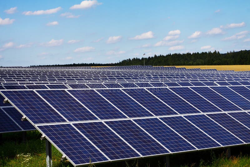 Solar panel royalty free stock images