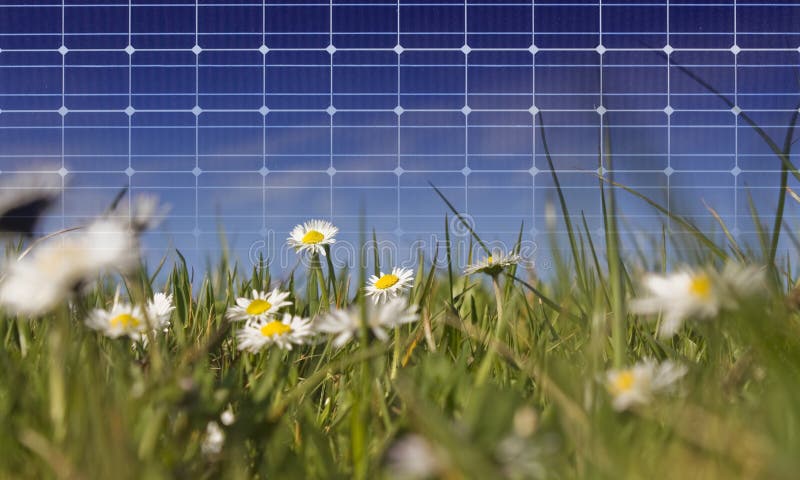 Solar panel royalty free stock photo