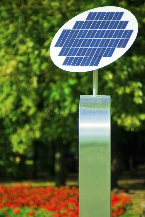 Solar panel.