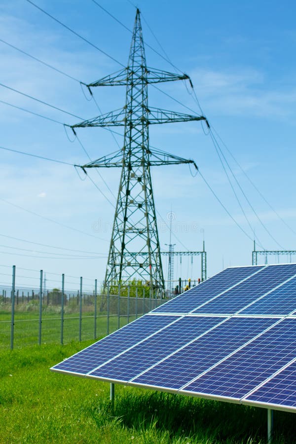 Solar panel stock photo. Image of generation, environment 31134272