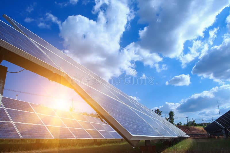 Solar panel, alternative electricity source - concept of sustainable resources, And this is a new system that can generate stock photography Solar panel, alternative electricity source - concept of sustainable resources, And this is a new system that can generate stock photography