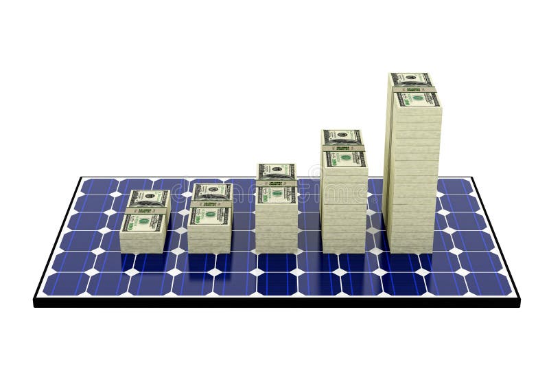 Solar Panel stock illustration