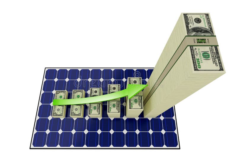 Solar Panel stock illustration