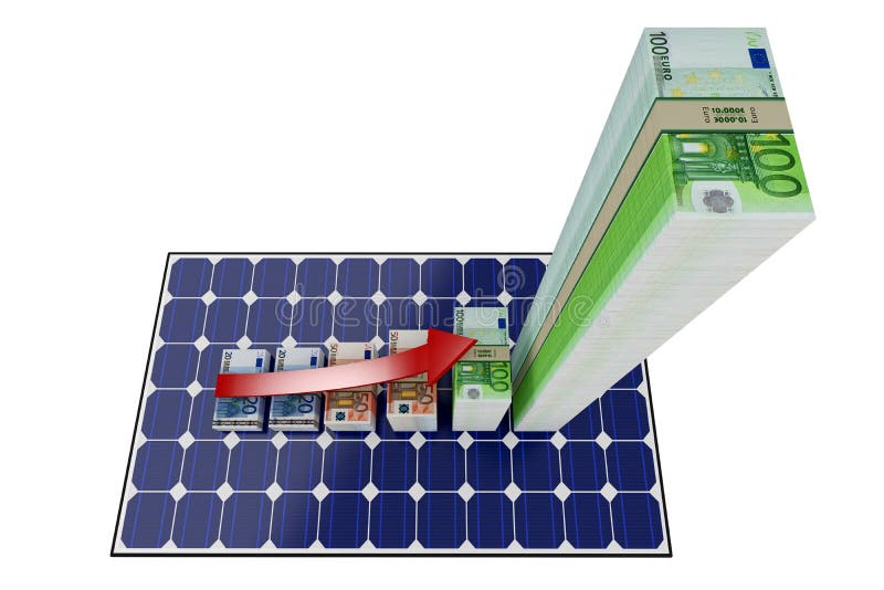 Solar Panel royalty free illustration