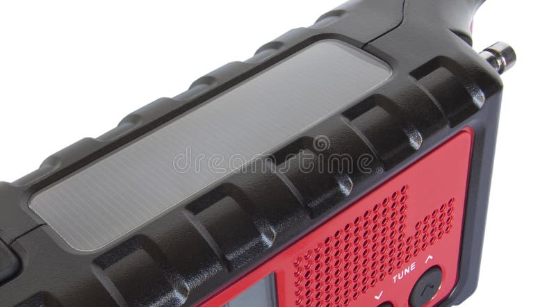 Solar Panel on an Emergency Radio Stock Photo Circuit Diagram