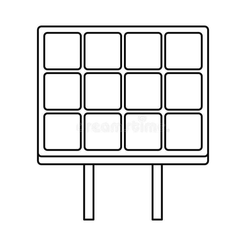 Transparent Solar Panel Png Solar Panel Icon Vector , Free Transparent Clipart ClipartKey