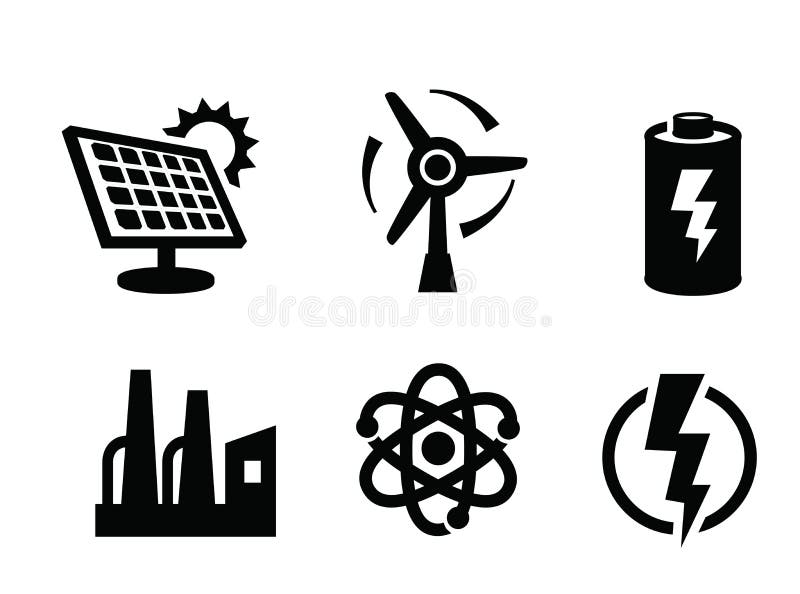 Solar panel icon vector illustration