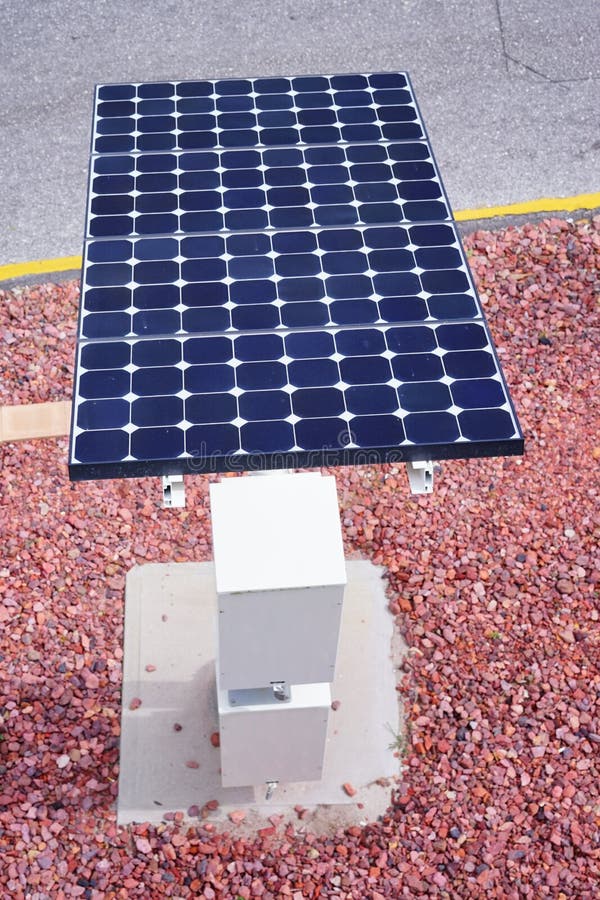 A solar panel stock image. Image of inverter, infrared 60307983