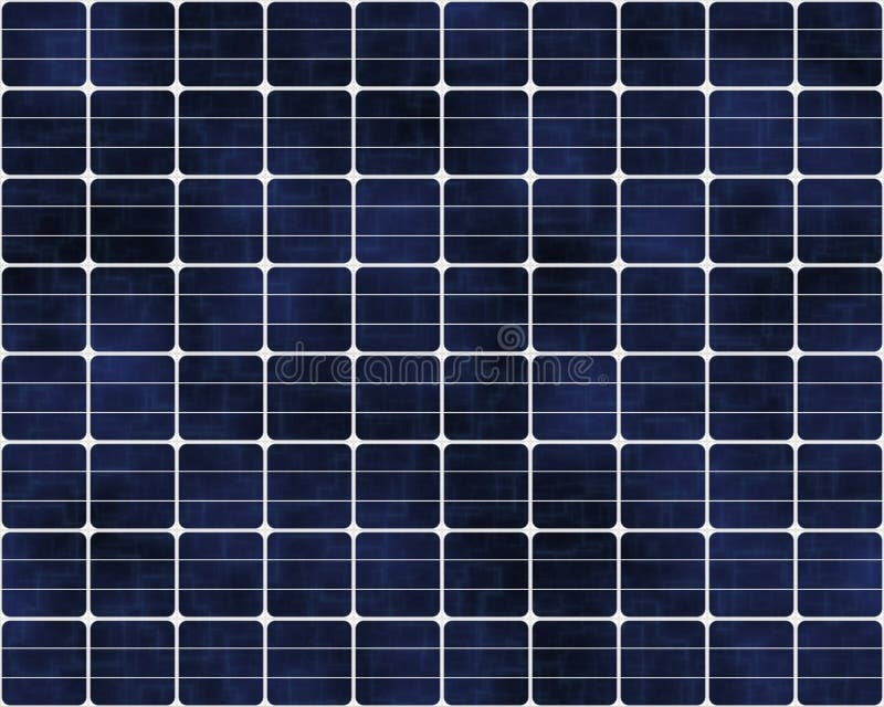 Solar panels vector illustration