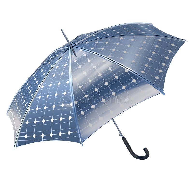 Solar photovoltaic umbrella