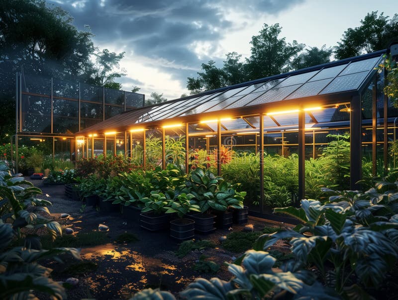 powered Smart Greenhouse Stock Illustration Circuit Diagram