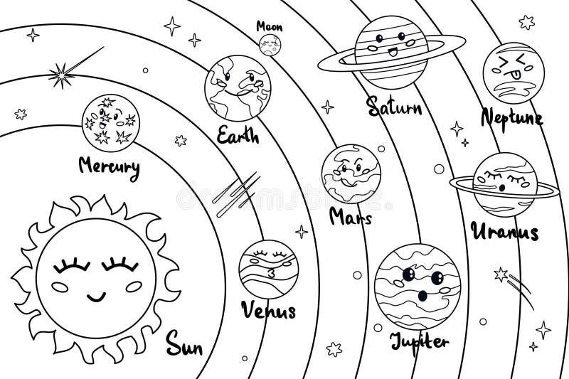 the planet pluto coloring pages