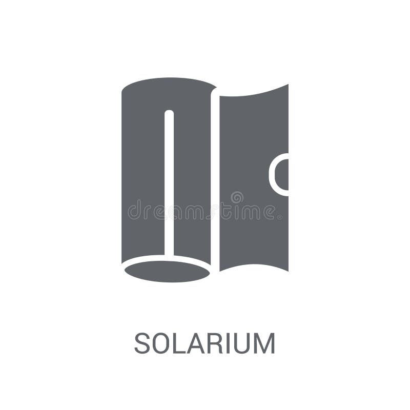 Solarium ikona ilustracji Solarium ikona ilustracji