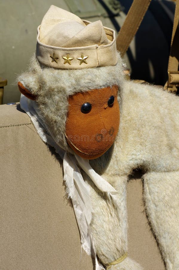 Soldado de brinquedos do macaco engraçado imagens de stock Soldado de brinquedos do macaco engraçado imagens de stock