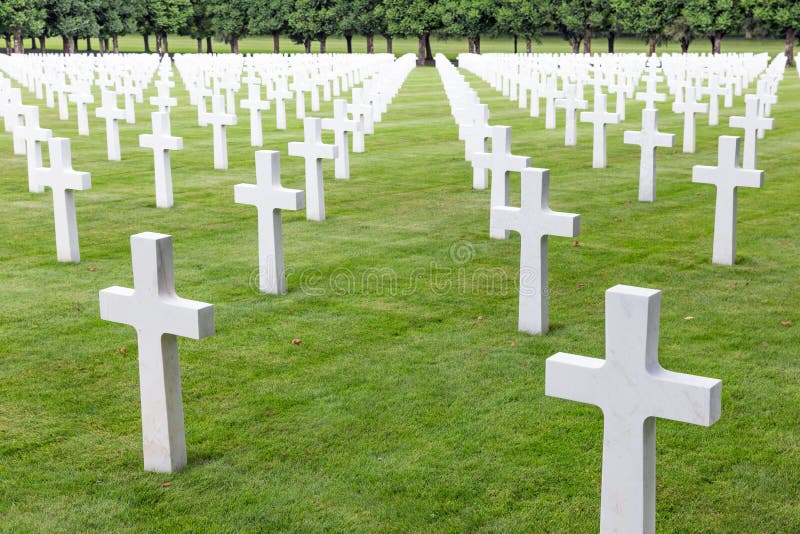 American cemetery near Romagne-sous-Faucon for First World War One soldiers who died at Battle of Verdun. American cemetery near Romagne-sous-Faucon for First World War One soldiers who died at Battle of Verdun