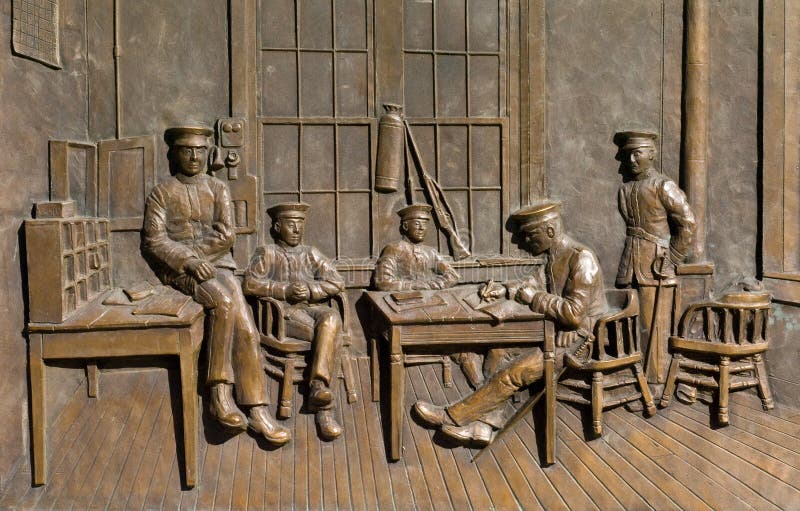 Soldats en bronze photographie stock Soldats en bronze photographie stock