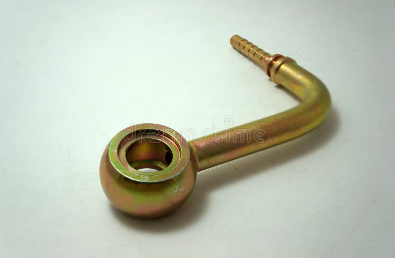 Banjo Hydraulic Fitting.â€‹Solder Banjo for Car Stock Photo Image of