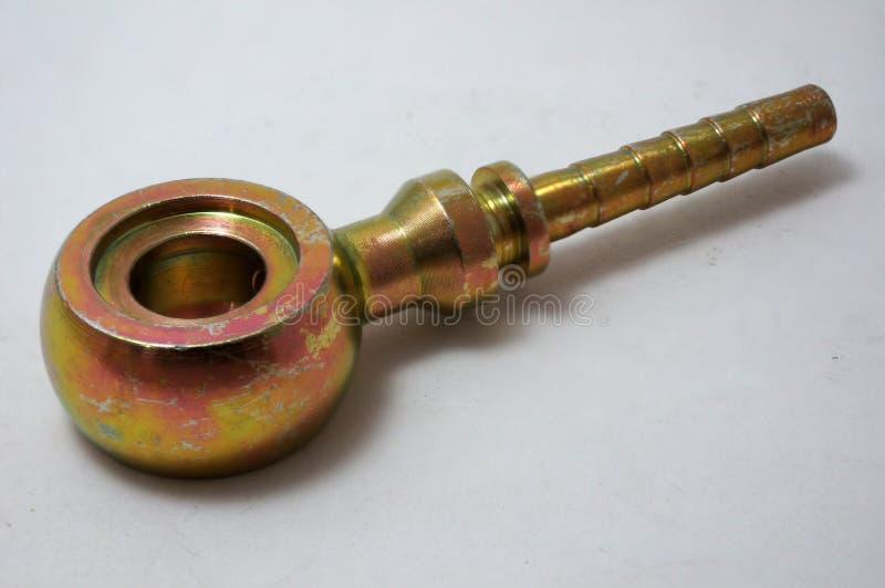 Banjo Hydraulic Fitting.â€‹Solder Banjo for Car Stock Photo Image of