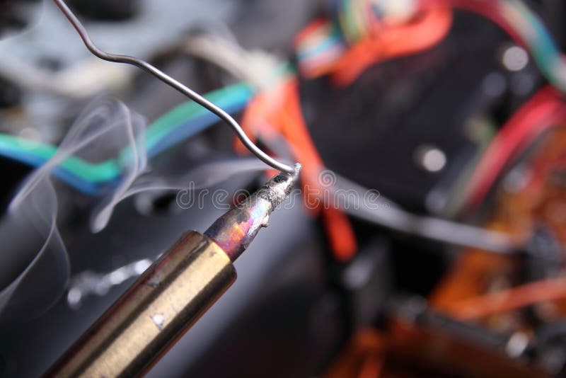 Soldering stock photo. Image of fixing, expertise, component 5491422