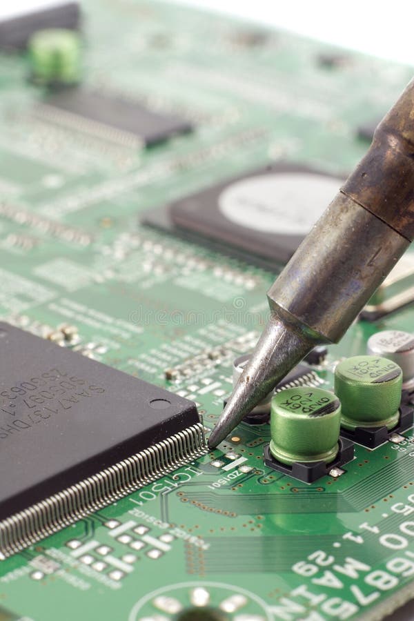 Soldering stock photo. Image of fixing, expertise, component 5491422