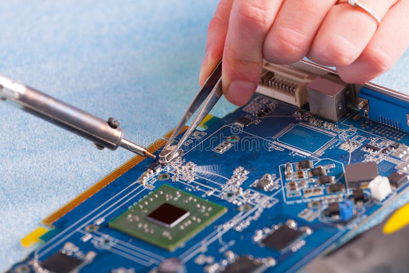 Soldering stock image. Image of handwork, repair, iron 30619595