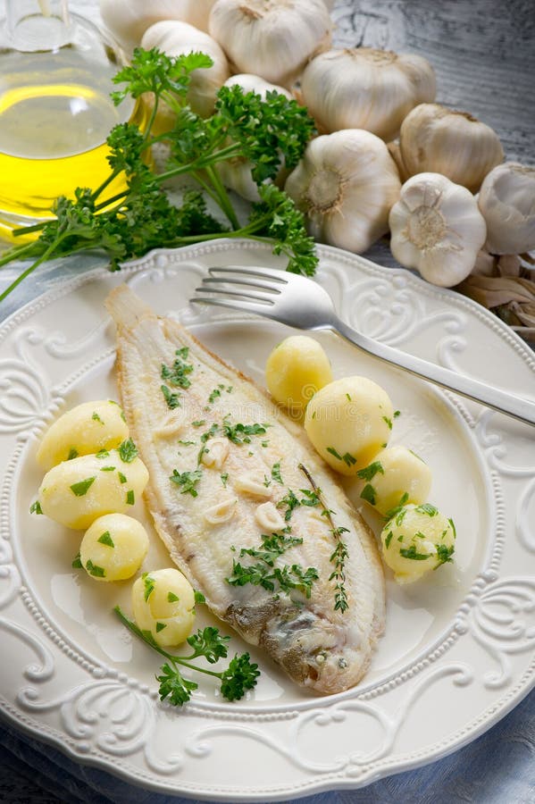 Sole fish ready to cook stock image. Image of lunch, restaurant 17894493