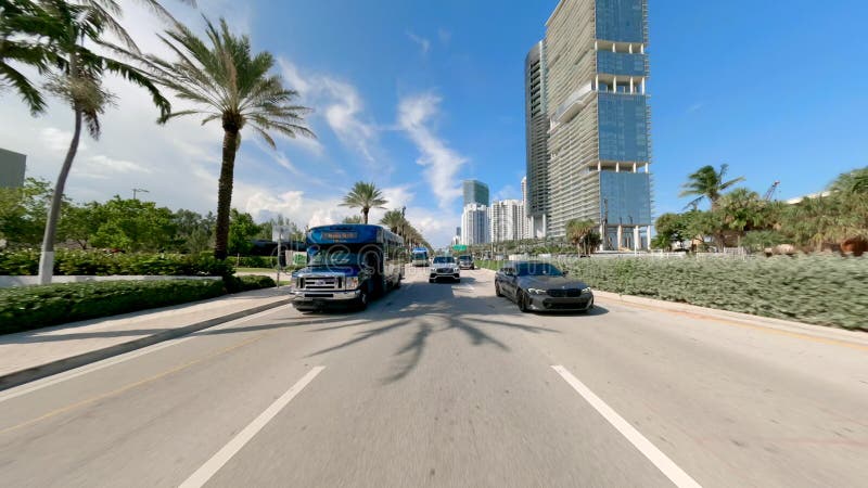 Soleadas isles beach florida. placas de conducción trasera metrajes