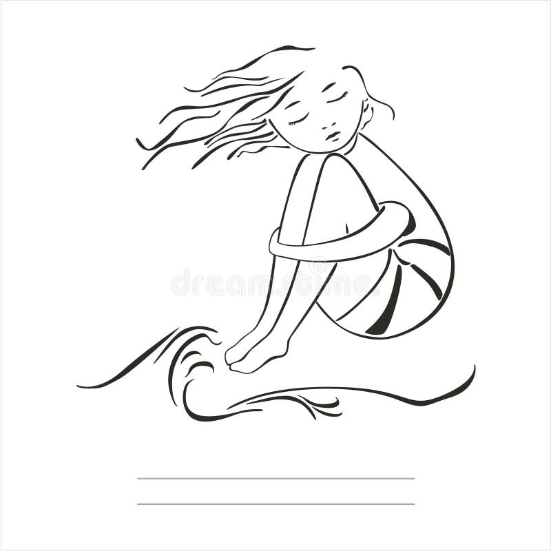 Soledad ilustración del vector. Ilustración de ideas 37444566