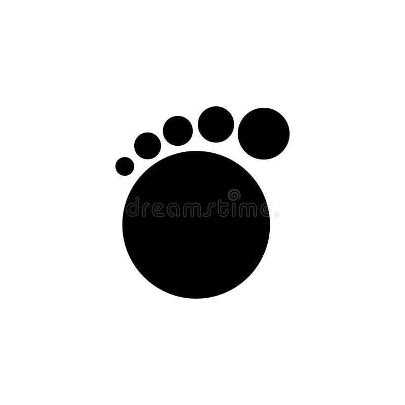 Soles of the Feet Icon Logo Stock Illustration Illustration of lane