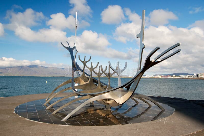 Solfar (Sun Voyager) in Reykjavik, Iceland