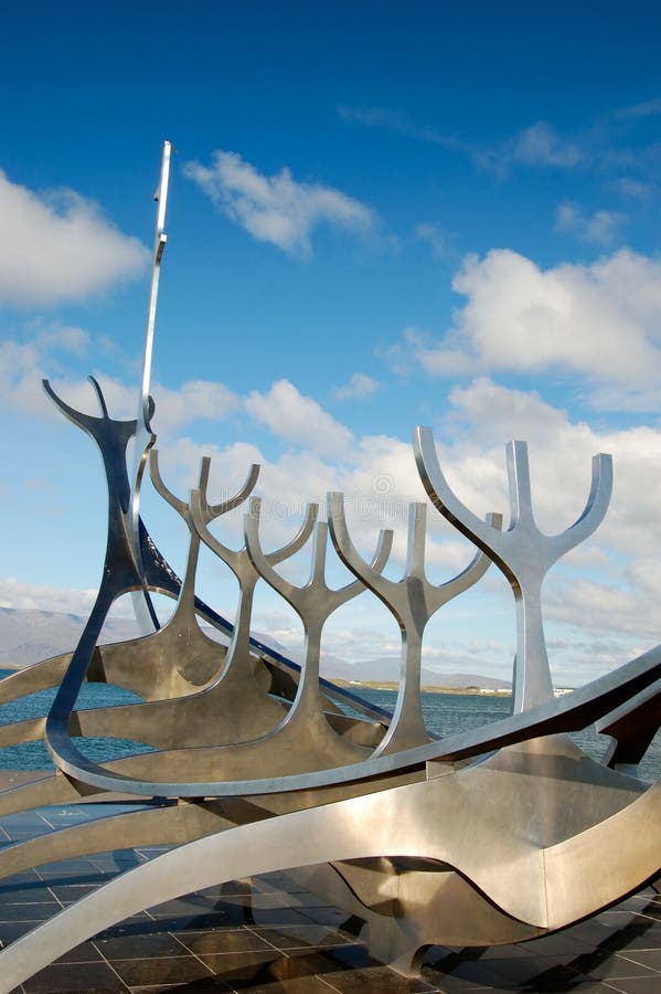 Solfar (Sun Voyager) in Reykjavik, Iceland