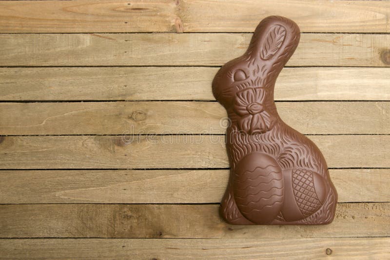 Solid Chocolate Rabbit stock image. Image of eggs, easter 119656091
