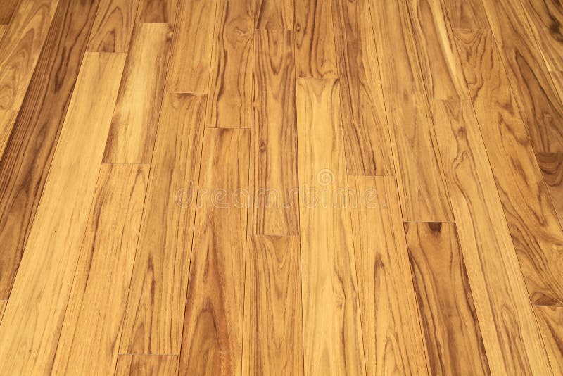 Solid teak wood floor parquet