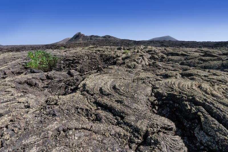 Solidified lava stock image. Image of volcanic, geology - 45597283
