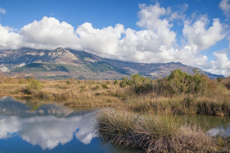 Solila, speciaal natuurreservaat montenegro stock afbeelding Solila, speciaal natuurreservaat montenegro stock afbeelding