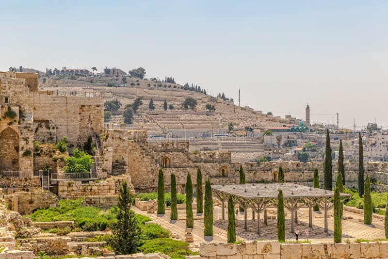 Solomon`s temple remains Jerusalem