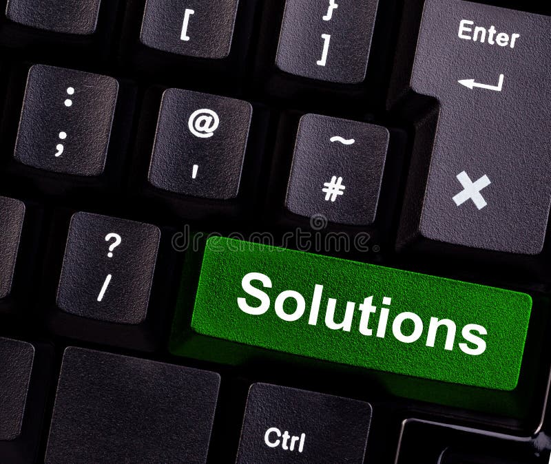 Soluciones en el teclado