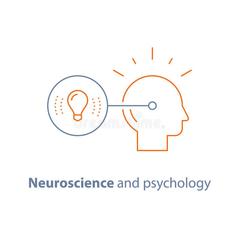 Solution futée, pensée créative, imagination, idée de concept, neurologie et psychologie illustration de vecteur Solution futée, pensée créative, imagination, idée de concept, neurologie et psychologie illustration de vecteur