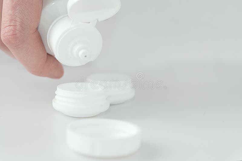 The Solution for Processing and Storage of Soft Contact Lenses Stock