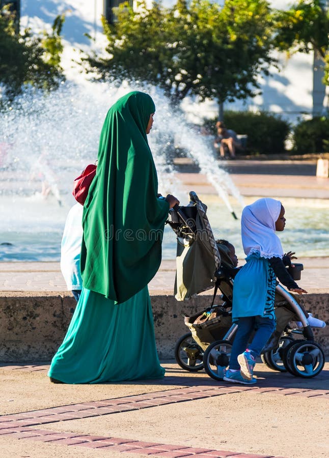 Somalische Mutter stockfoto