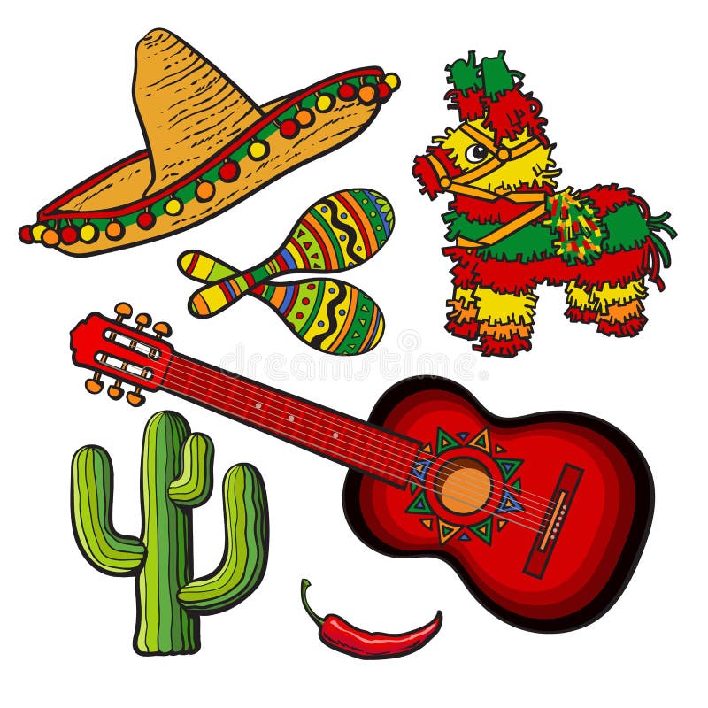 Музыканты в сомбреро букв сканворд. Мексика Кактус , Сомбреро маракасы. Мексиканские атрибуты. Испанские атрибуты. Мексиканские музыкальные инструменты.