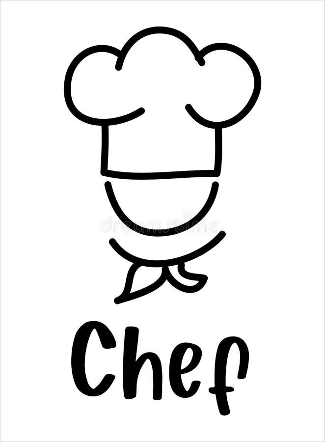 Sombrero De Chef Dibujo De Mano Ilustración del Vector - Ilustración de desayuno, conjunto: 200095933 Sombrero De Chef Dibujo De Mano Ilustración del Vector - Ilustración de desayuno, conjunto: 200095933