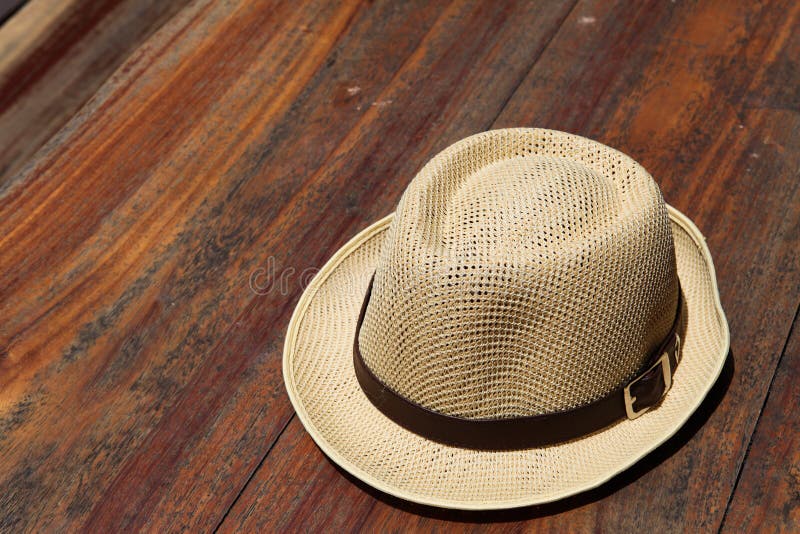 Sombrero De Panamá Tradicional Hermoso Imagen de archivo - Imagen de