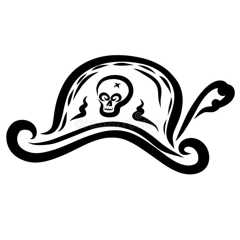 Sombrero Del Pirata Con El Cráneo Y La Pluma, Modelo Negro Stock de ilustración - Ilustración de negro, bosquejo: 144671490 Sombrero Del Pirata Con El Cráneo Y La Pluma, Modelo Negro Stock de ilustración - Ilustración de negro, bosquejo: 144671490