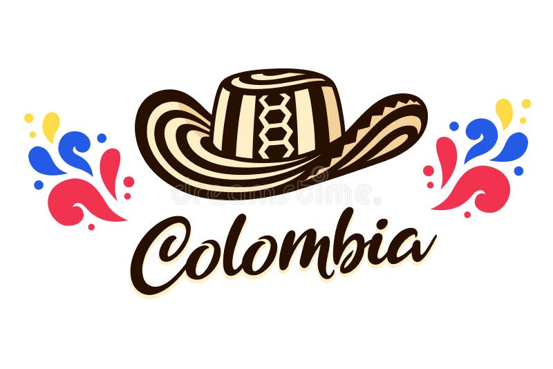 Colombian Sombrero Stock Illustrations – 113 Colombian Sombrero