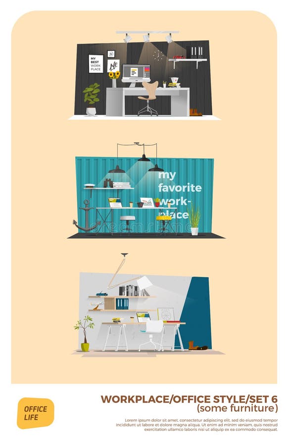 Some business office stock illustration