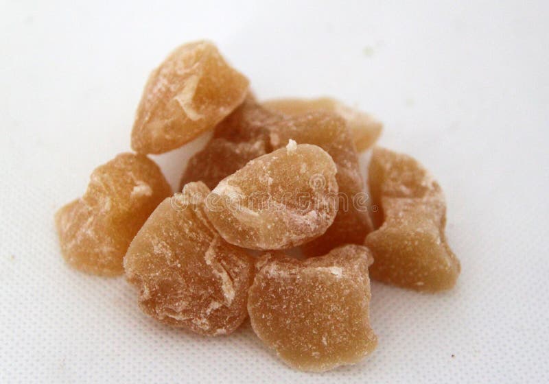 Dried Pieces of Ginger with Sugar Stock Image Image of fruit, ginger 178137649