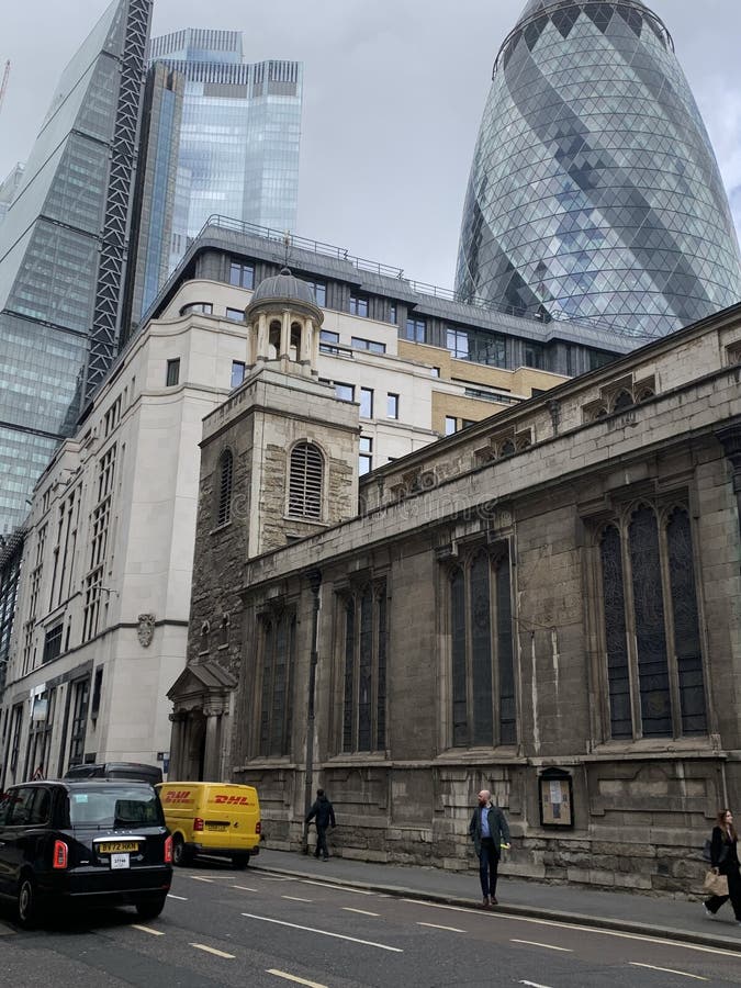 Leadenhall Street has always been a centre of commerce in the City of London England