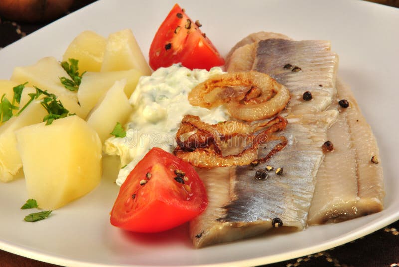 Some fresh organic herring stock photo. Image of cuisine 16873730